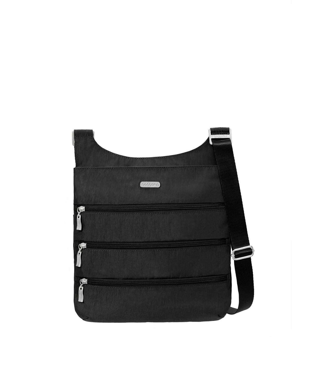 Большая сумка на молнии с RFID Baggallini, черный
Большая сумка на молнии с RFID Baggallini, черный