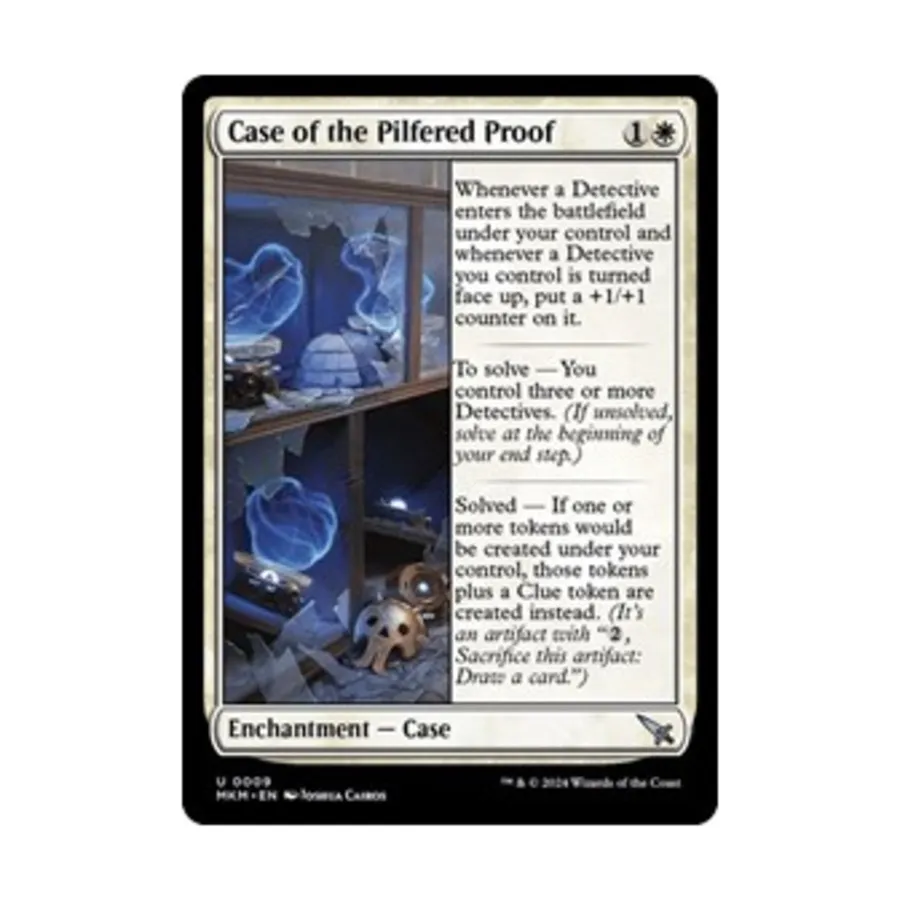 CCG Дело о украденном доказательстве (U), MTG - Murders at Karlov Manor
CCG Дело о украденном доказательстве (U), MTG - Murders at Karlov Manor