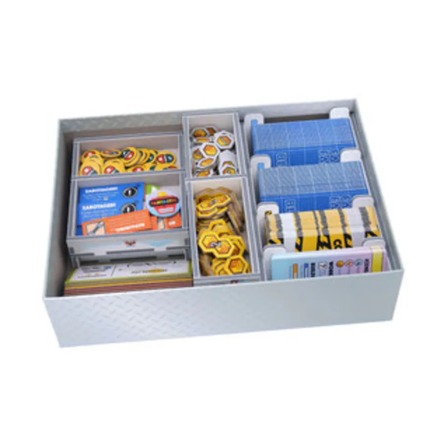 Вставка для фантастических фабрик, Inserts and Organizers A-F (Folded Space)
Вставка для фантастических фабрик, Inserts and Organizers A-F (Folded Space)