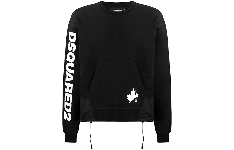 Свитшот с принтом в виде кленового листа DSQUARED 2, черный
Свитшот с принтом в виде кленового листа DSQUARED 2, черный