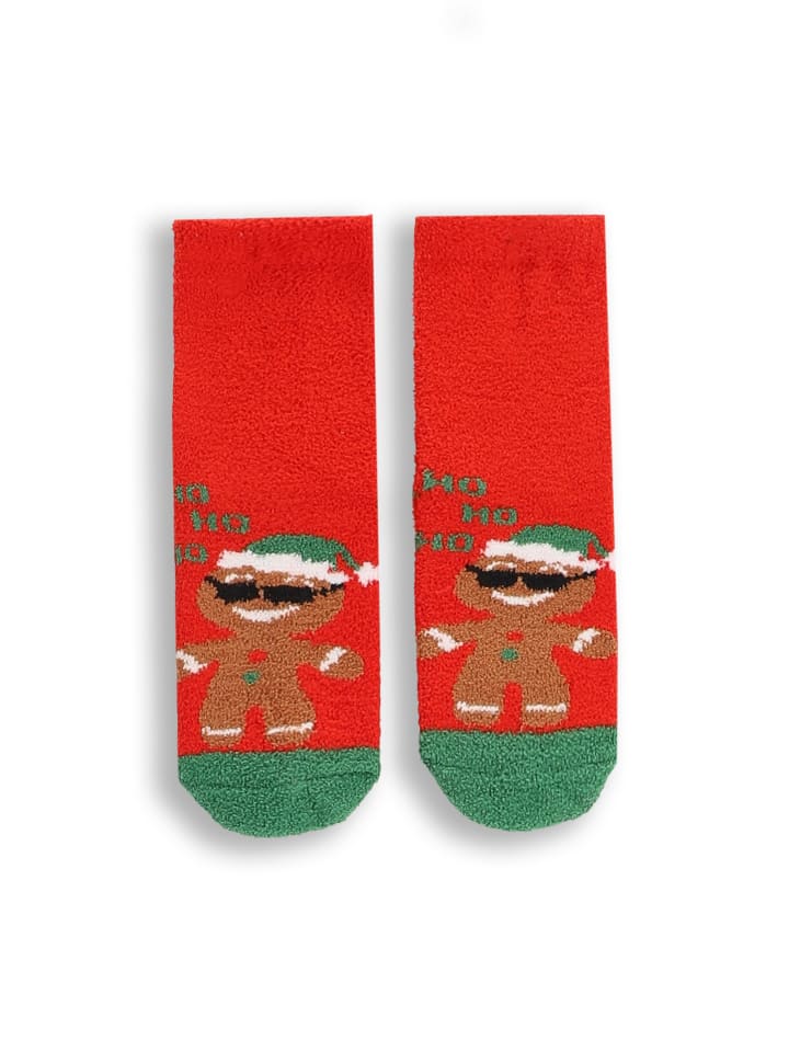 Coccodrillo Рождественские носки из махровой ткани красного цвета
Coccodrillo Рождественские носки из махровой ткани красного цвета