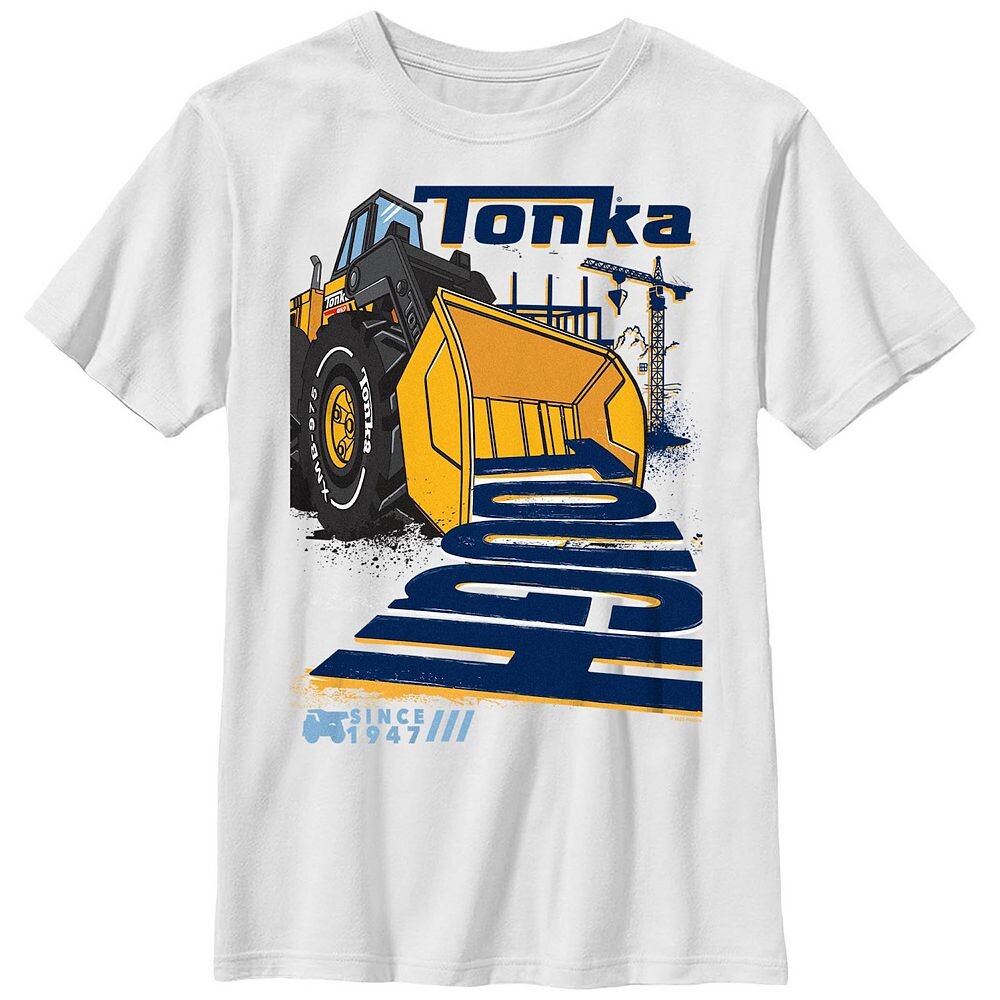 Футболка Tonka Tough с 1947 года для мальчиков 4–7 лет с графическим рисунком Licensed Character, белый
Футболка Tonka Tough с 1947 года для мальчиков 4–7 лет с графическим рисунком Licensed Character, белый