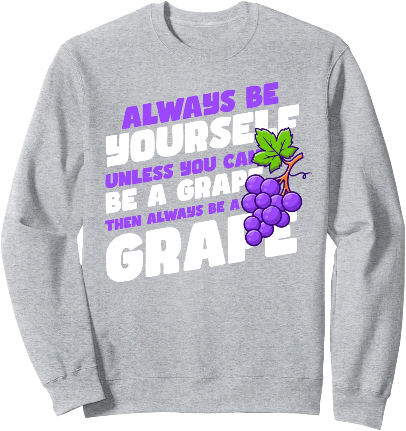 Забавная толстовка с изображением виноградного желе «Всегда будь виноградикой», серая Life Without Grape Jelly, Серый, Забавная толстовка с изображением виноградного желе «Всегда будь виноградикой», серая Life Without Grape Jelly
Забавная толстовка с изображением виноградного желе «Всегда будь виноградикой», серая Life Without Grape Jelly, Серый, Забавная толстовка с изображением виноградного желе «Всегда будь виноградикой», серая Life Without Grape Jelly