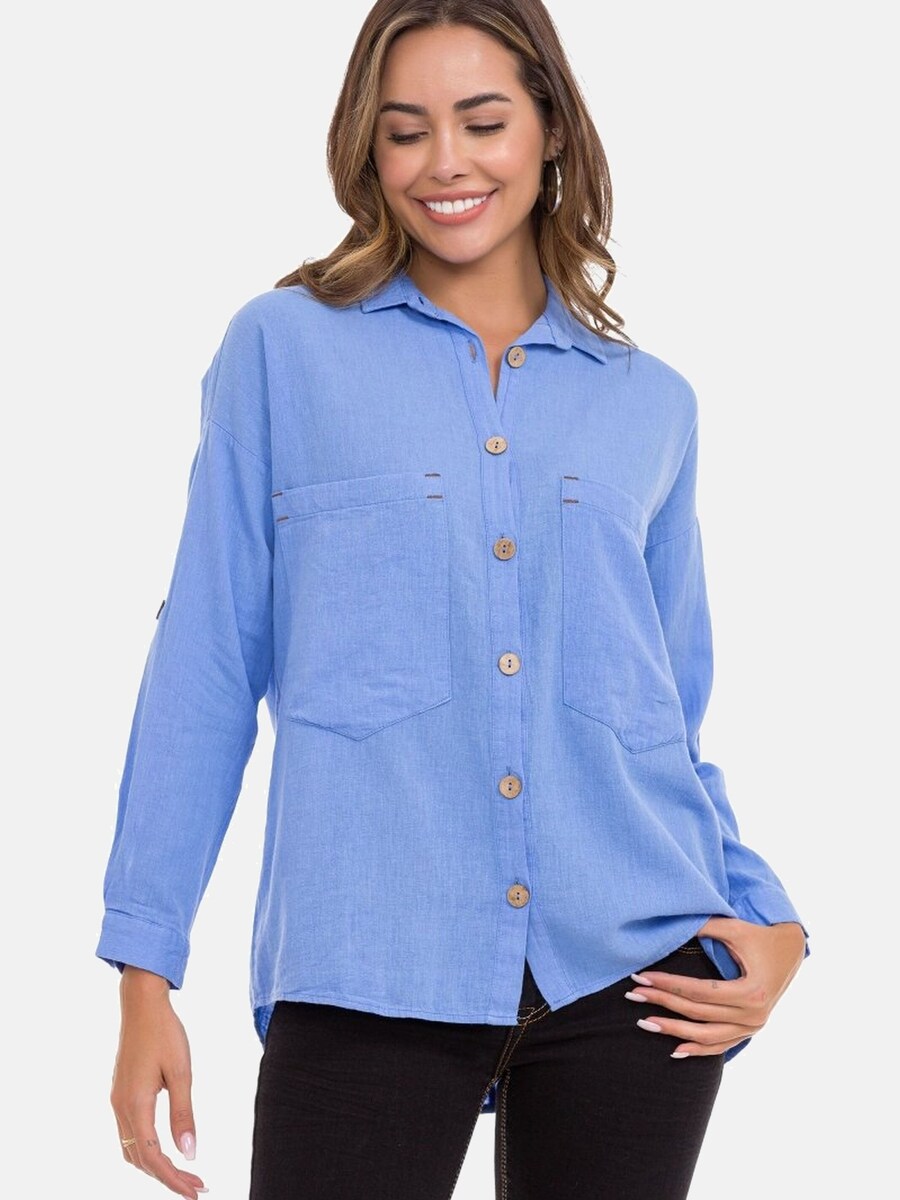 Блузка CIPO & BAXX, синий
Блузка CIPO & BAXX, синий