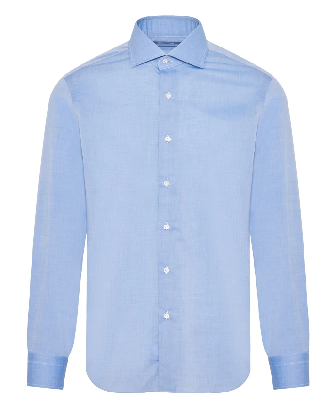 Итальянская хлопковая рубашка Barba, синий
Итальянская хлопковая рубашка Barba, синий