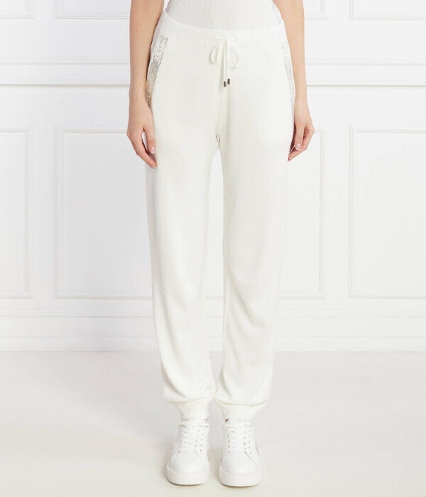 Брюки женские Liu Jo Sport из вискозы с декором карманов, белый
Брюки женские Liu Jo Sport из вискозы с декором карманов, белый