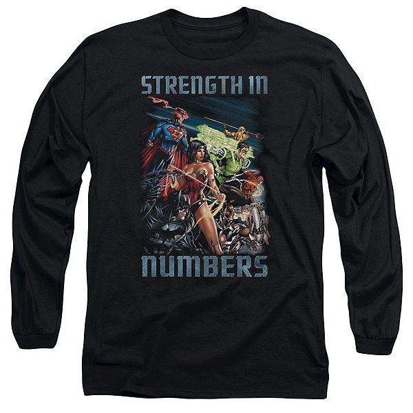 Футболка с длинным рукавом Justice League of America Strength in Number Licensed Character
Футболка с длинным рукавом Justice League of America Strength in Number Licensed Character
