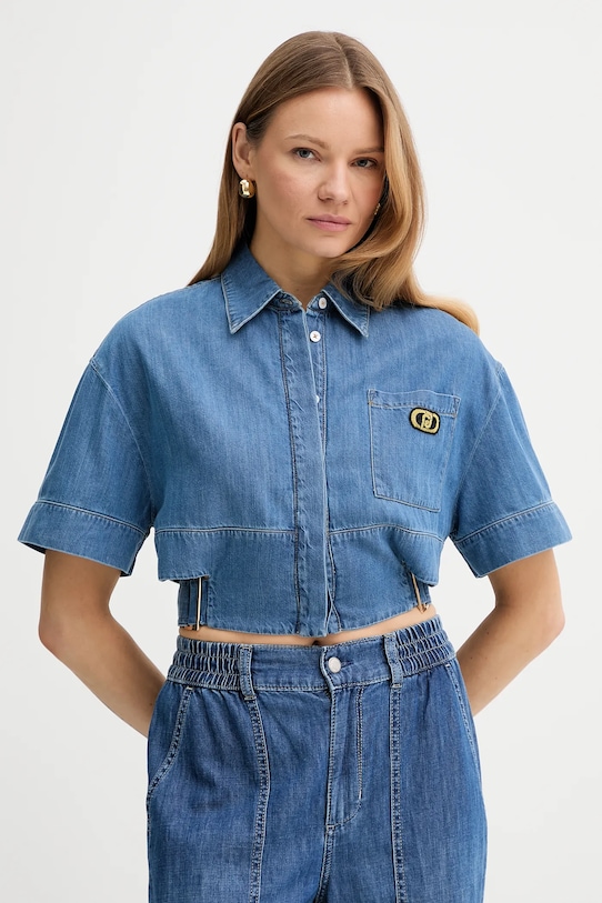 Джинсовая рубашка Liu Jo, синий
Джинсовая рубашка Liu Jo, синий