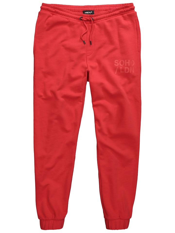 Длинные спортивные штаны цвета чили Men Plus
Длинные спортивные штаны цвета чили Men Plus