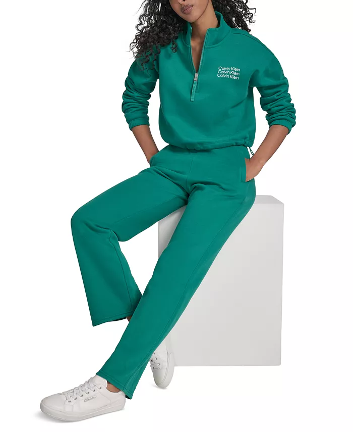 Женская флисовая толстовка с полузастежкой и спортивные штаны Calvin Klein, оранжевый
Женская флисовая толстовка с полузастежкой и спортивные штаны Calvin Klein, оранжевый