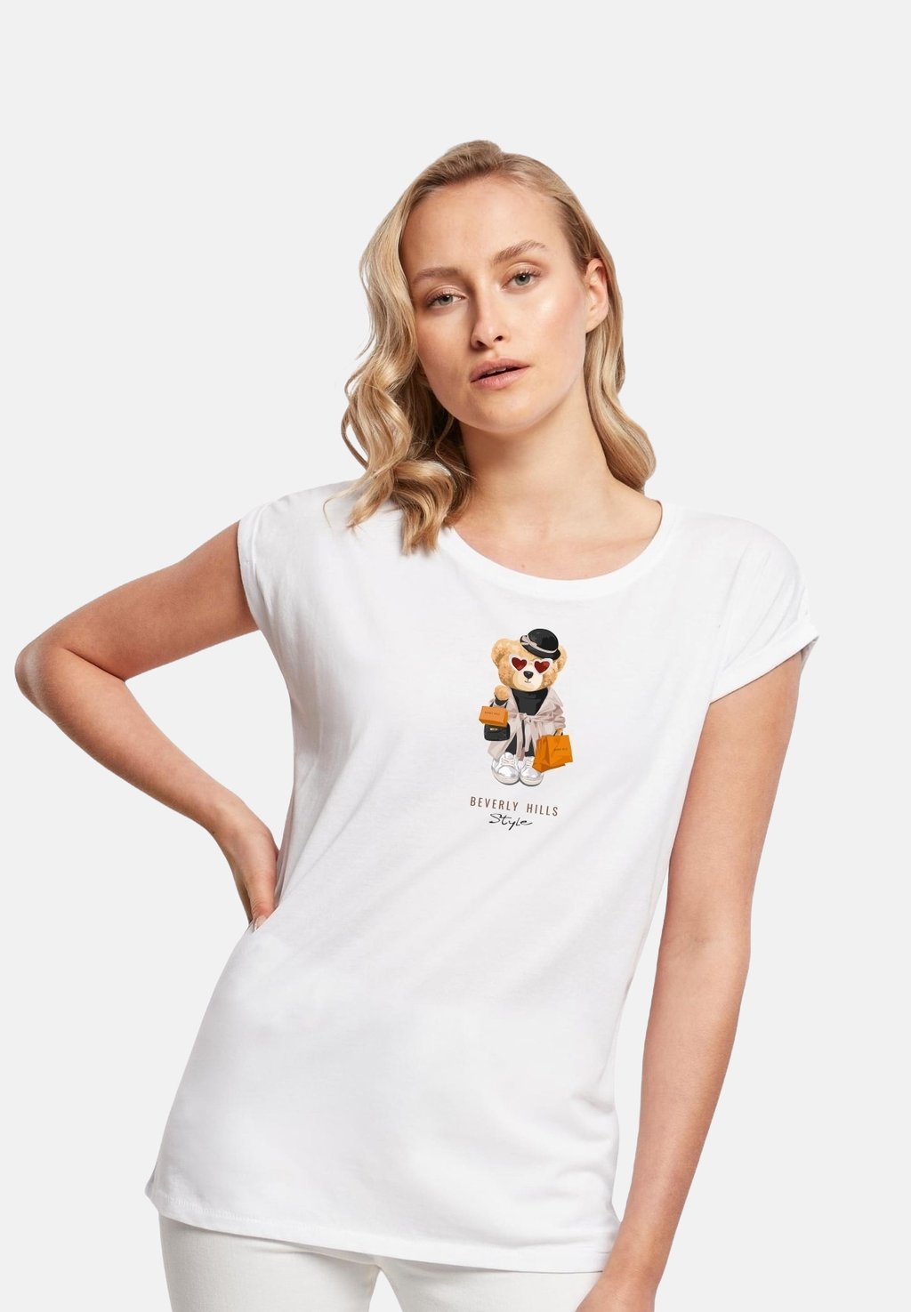 Футболка с принтом Be Famous, белый
Футболка с принтом Be Famous, белый