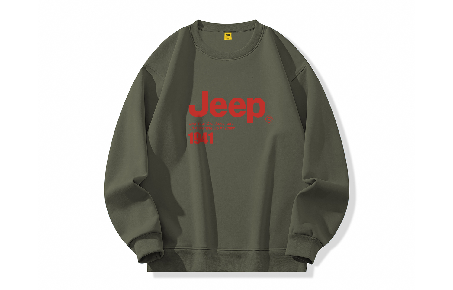 Свитшот Unisex Crew Neck Moderate Regular Jeep, серый зеленый
Свитшот Unisex Crew Neck Moderate Regular Jeep, серый зеленый