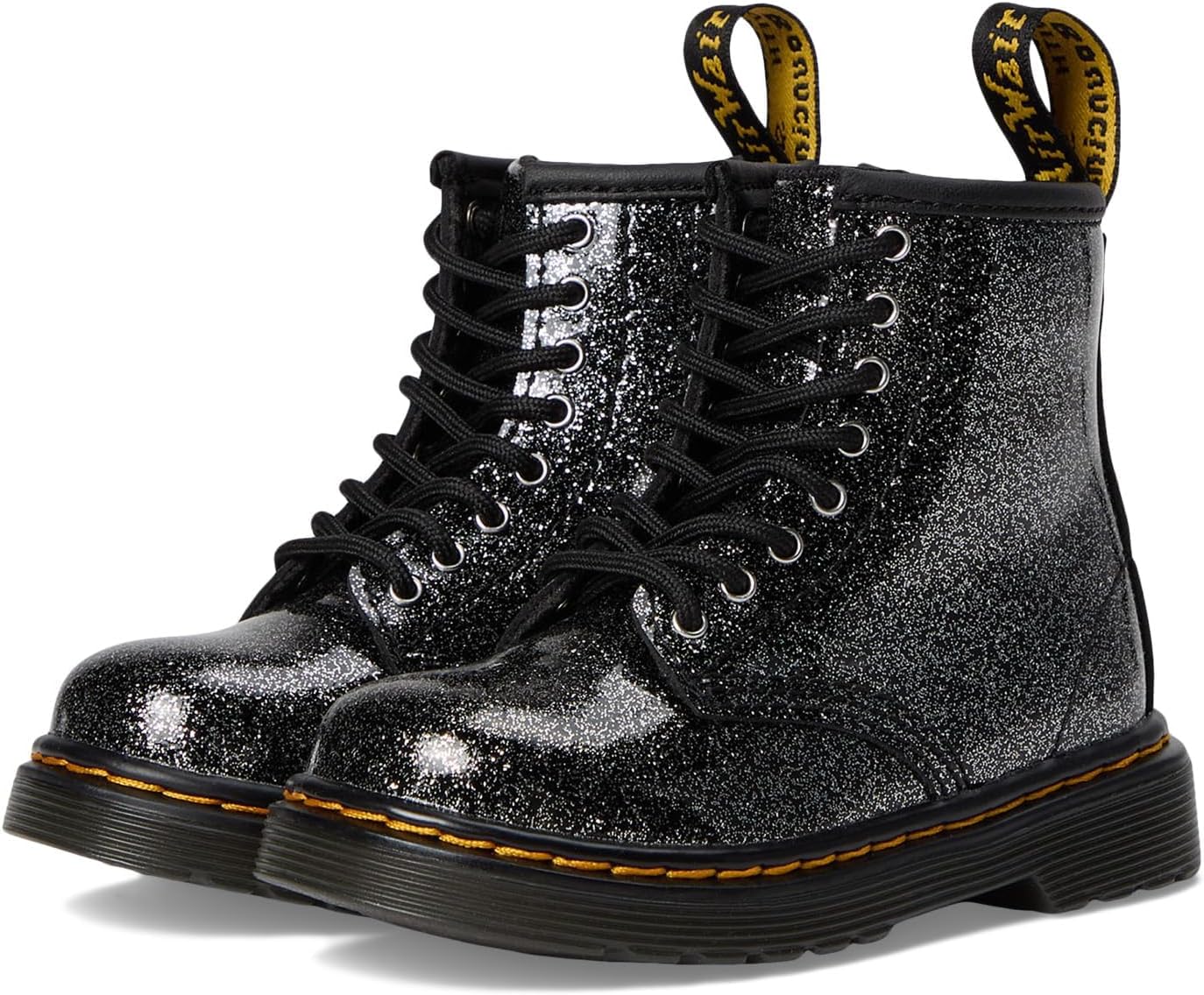 Dr. Martens unisex-child 1460 I (Toddler), Black/Silver Glitter
Dr. Martens unisex-child 1460 I (Toddler), Black/Silver Glitter