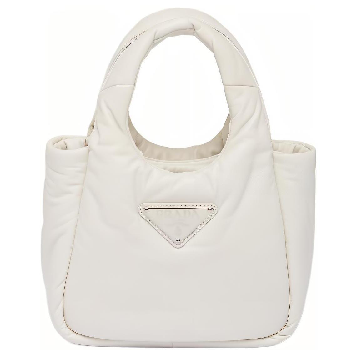 PRADA Мягкая мини-сумка из овчины для женщин белого цвета
PRADA Мягкая мини-сумка из овчины для женщин белого цвета