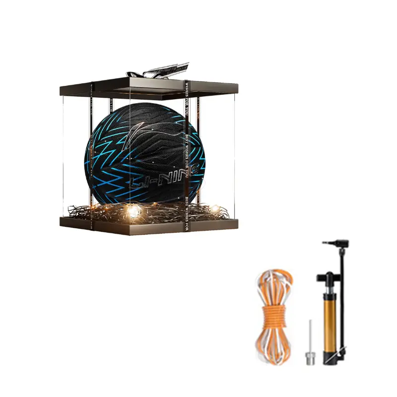 LINING Китайский PU баскетбольный мяч black blue размер 7 тренировочный unisex
LINING Китайский PU баскетбольный мяч black blue размер 7 тренировочный unisex