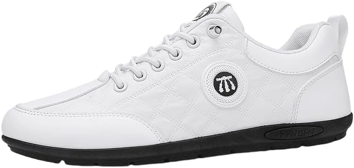 Мужские повседневные обувь для вождения - прочная резиновая подошва, кроссовки для ежедневной носки и поездок на работу Hoalox, белый
Мужские повседневные обувь для вождения - прочная резиновая подошва, кроссовки для ежедневной носки и поездок на работу Hoalox, белый