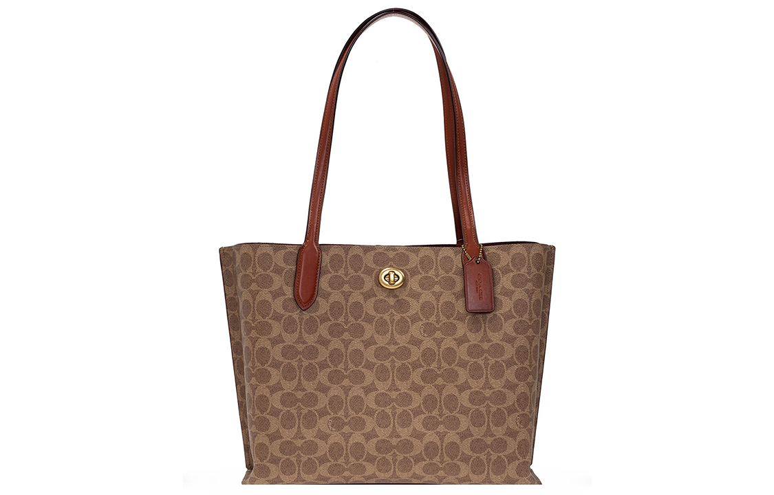 Сумка-шоппер Coach Willow из лакированного холста с кожаными вставками, женская, коричневая
Сумка-шоппер Coach Willow из лакированного холста с кожаными вставками, женская, коричневая