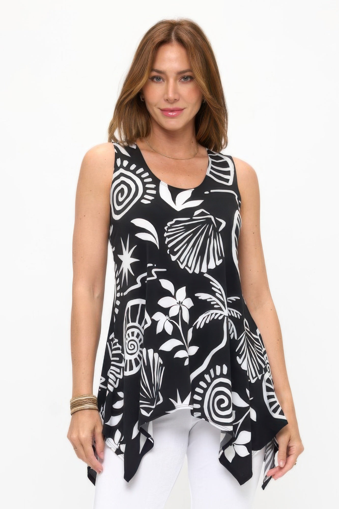 Топ Hit Shark Bite Hem Tank Truedames, черный
Топ Hit Shark Bite Hem Tank Truedames, черный