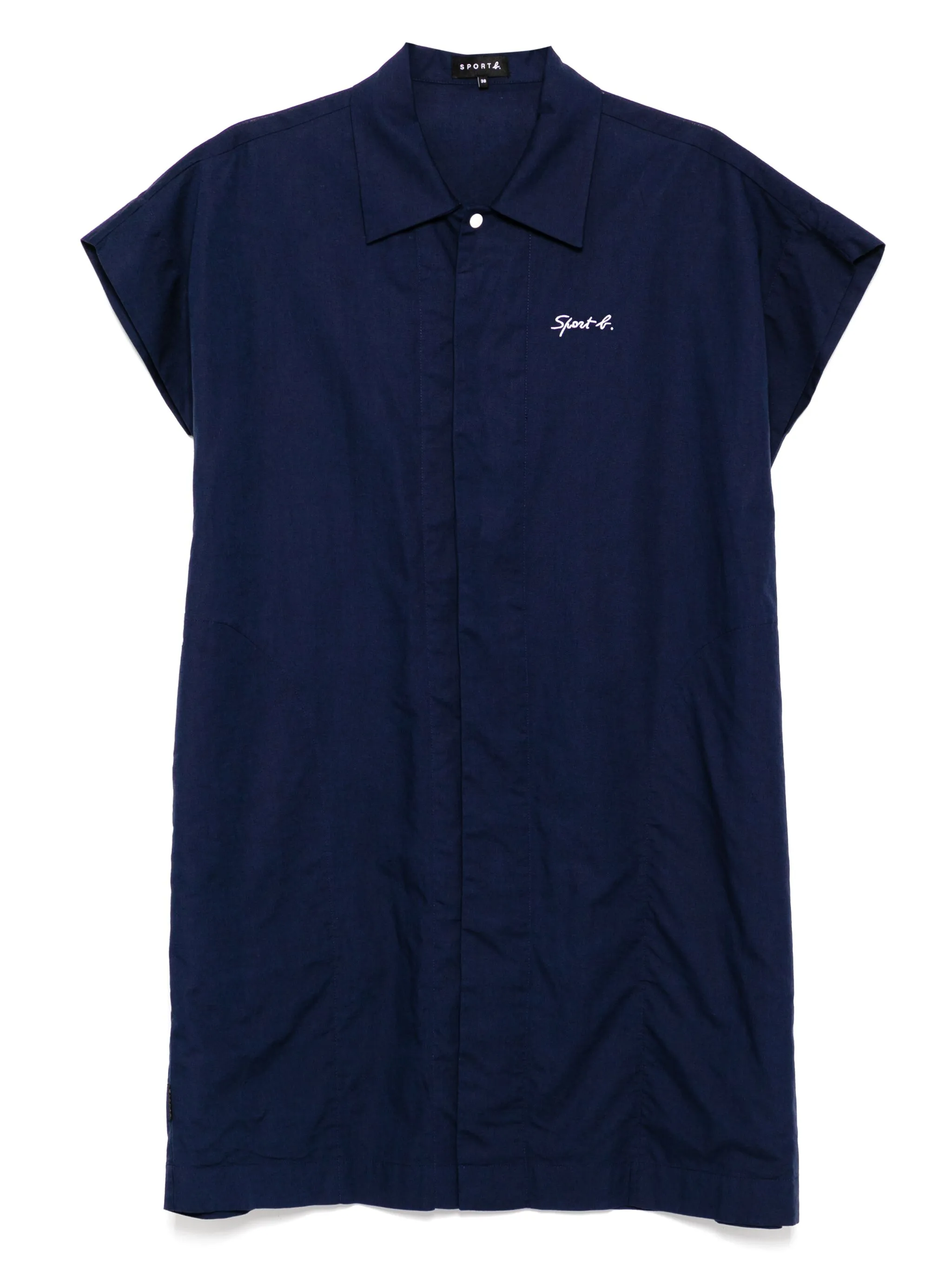 Платье-рубашка с короткими рукавами Sport B. By Agnès B., синий
Платье-рубашка с короткими рукавами Sport B. By Agnès B., синий