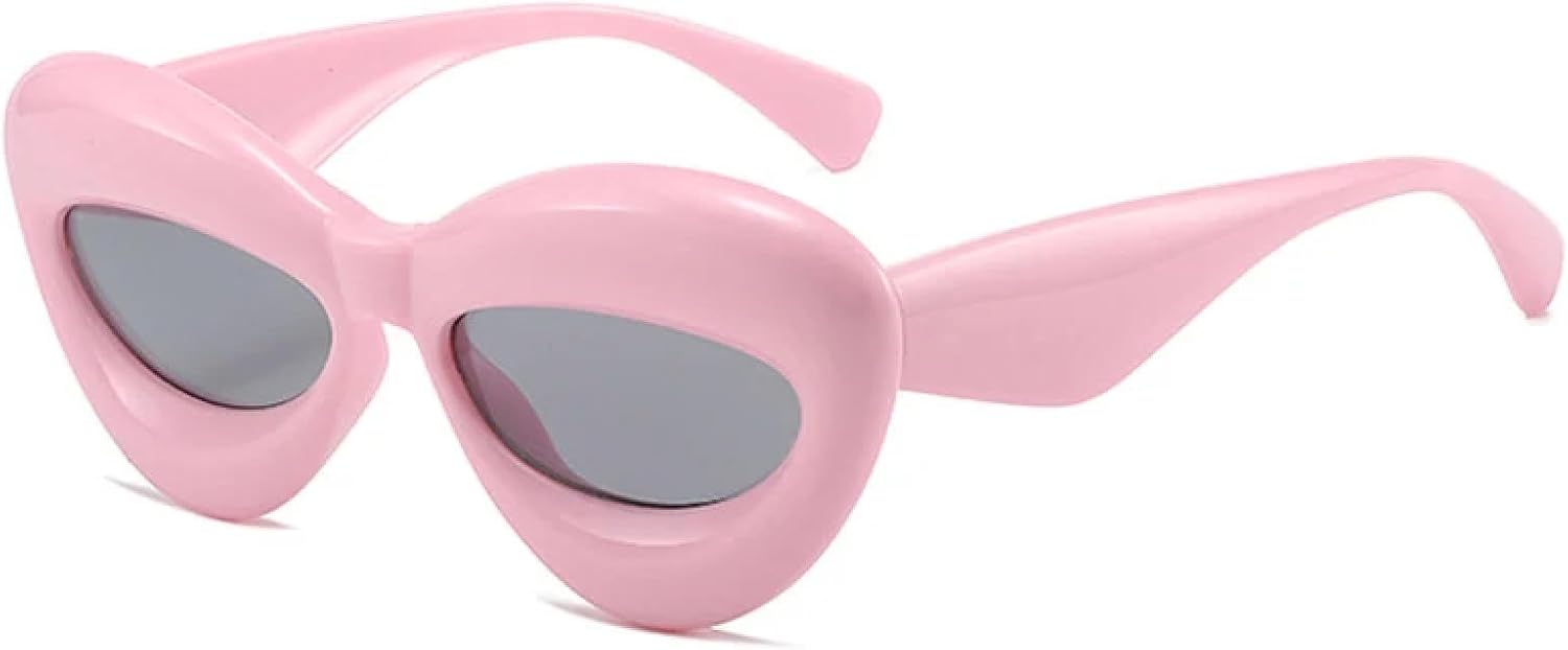 Ретро-солнцезащитные очки «кошачий глаз» ярких цветов для женщин, модные овальные линзы, защита от УФ-излучения UV400, мужские солнцезащитные очки желтого и розового цвета WNCKSQ, Pink Grey
Ретро-солнцезащитные очки «кошачий глаз» ярких цветов для женщин, модные овальные линзы, защита от УФ-излучения UV400, мужские солнцезащитные очки желтого и розового цвета WNCKSQ, Pink Grey