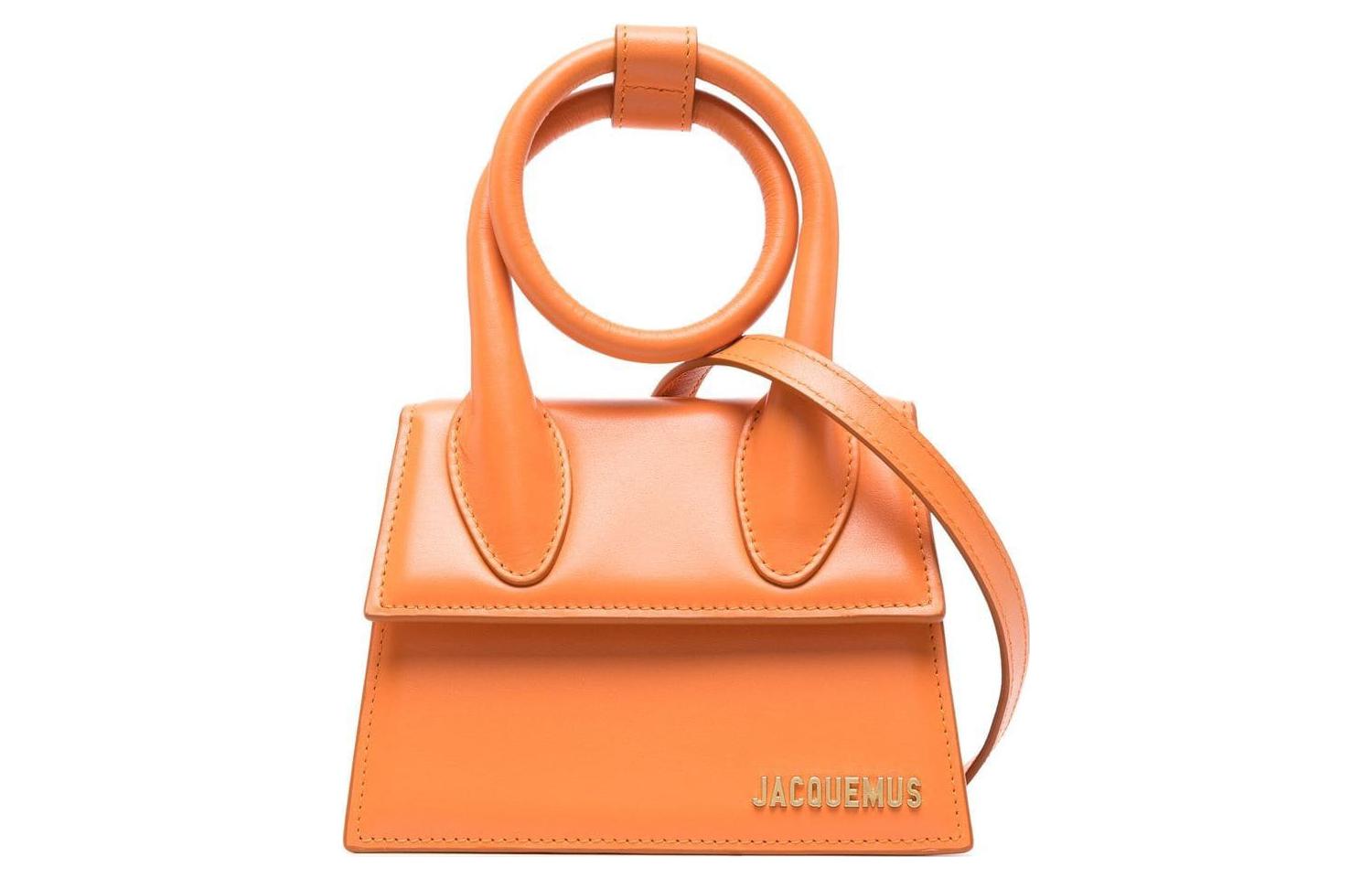 Jacquemus Гладкая кожаная сумка через плечо
Jacquemus Гладкая кожаная сумка через плечо