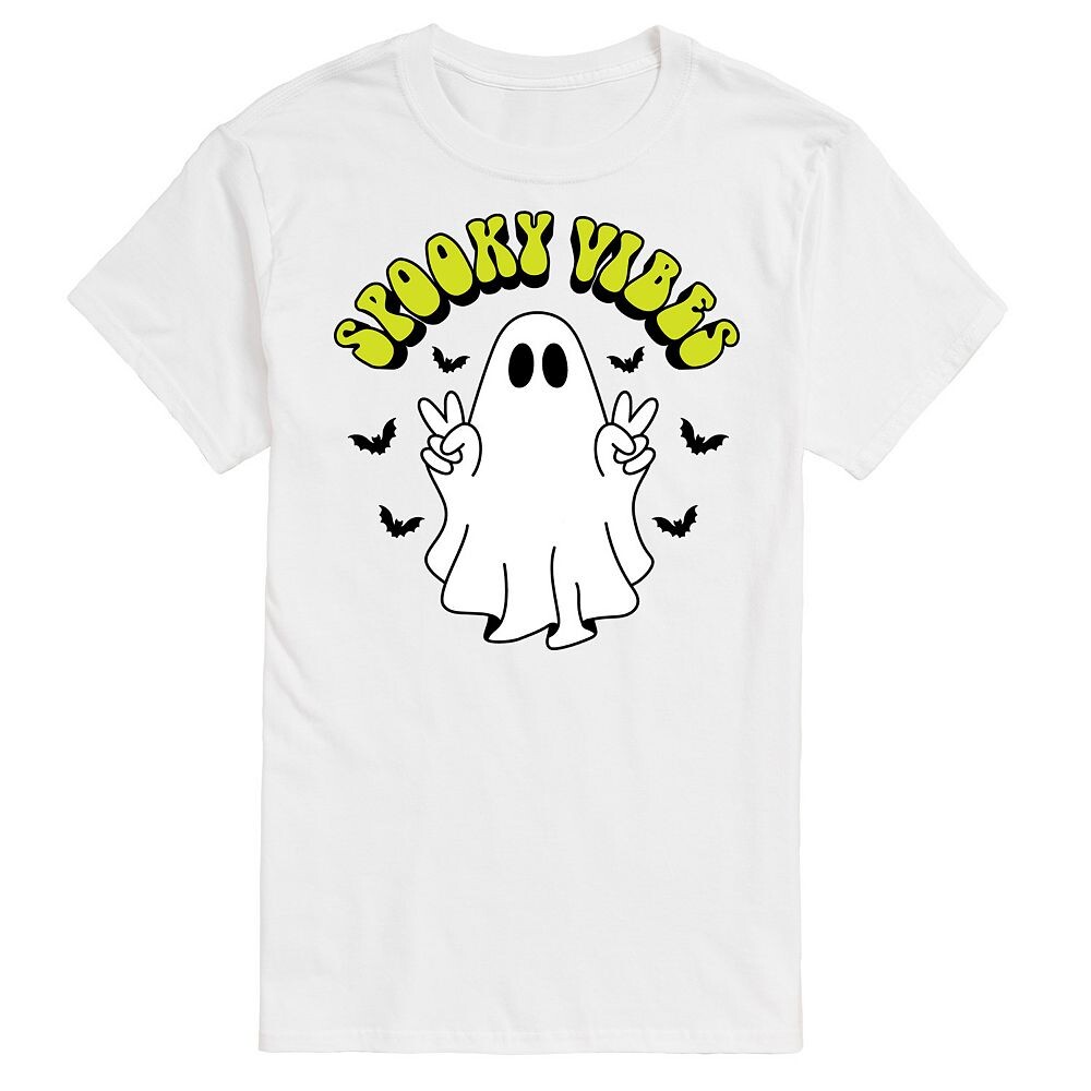 Мужская футболка с рисунком Spooky Vibes Ghost Licensed Character, белый
Мужская футболка с рисунком Spooky Vibes Ghost Licensed Character, белый