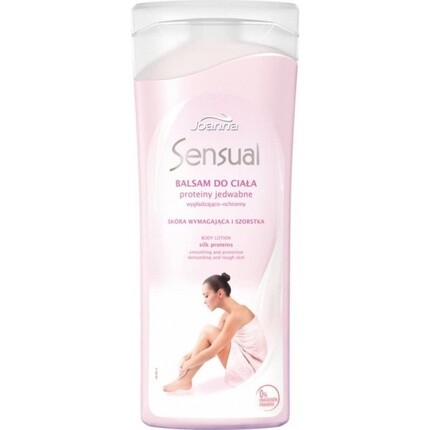 Чувственный шелковистый и защитный бальзам для тела с протеинами шелка 200 г, Joanna
