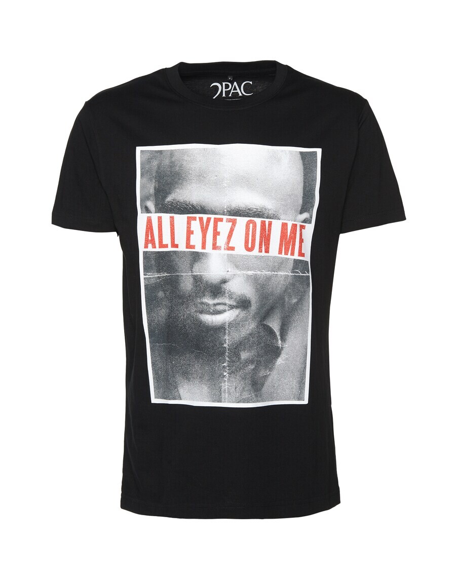 Классическая футболка Mister Tee Shirt 2Pac All Eyez On Me, черный 
Классическая футболка Mister Tee Shirt 2Pac All Eyez On Me, черный