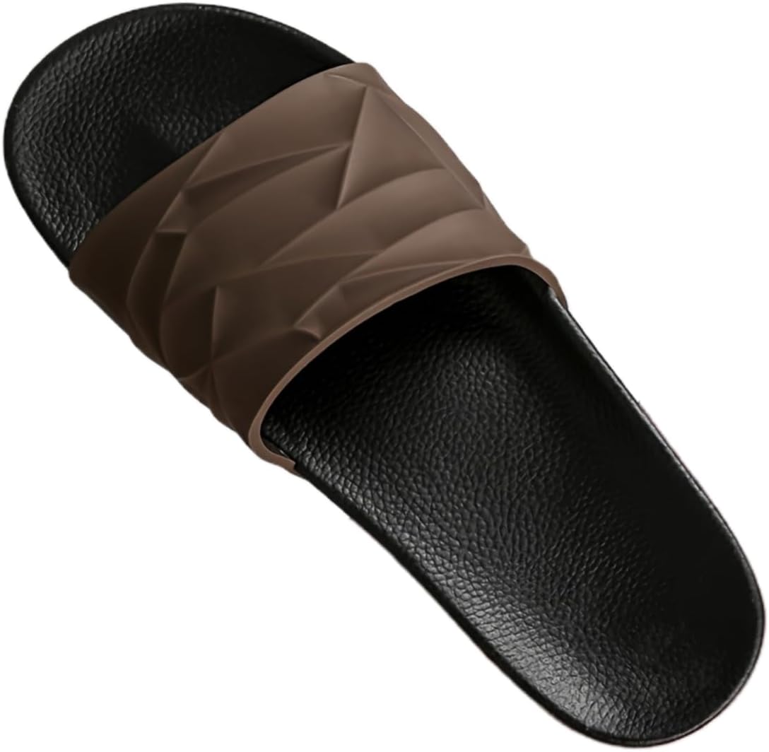Мужские стильные шлепанцы без застежек, отличающиеся удобным и повседневным стилем. Их легко надевать и снимать, подходят для использования дома и внутри помещений Hoalox, темно-коричневый
Мужские стильные шлепанцы без застежек, отличающиеся удобным и повседневным стилем. Их легко надевать и снимать, подходят для использования дома и внутри помещений Hoalox, темно-коричневый