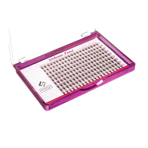 Готовые накладные ресницы, c-curl, 9 мм, 1 упаковка. Looksus Lashes Volume fans 3d
Готовые накладные ресницы, c-curl, 9 мм, 1 упаковка. Looksus Lashes Volume fans 3d