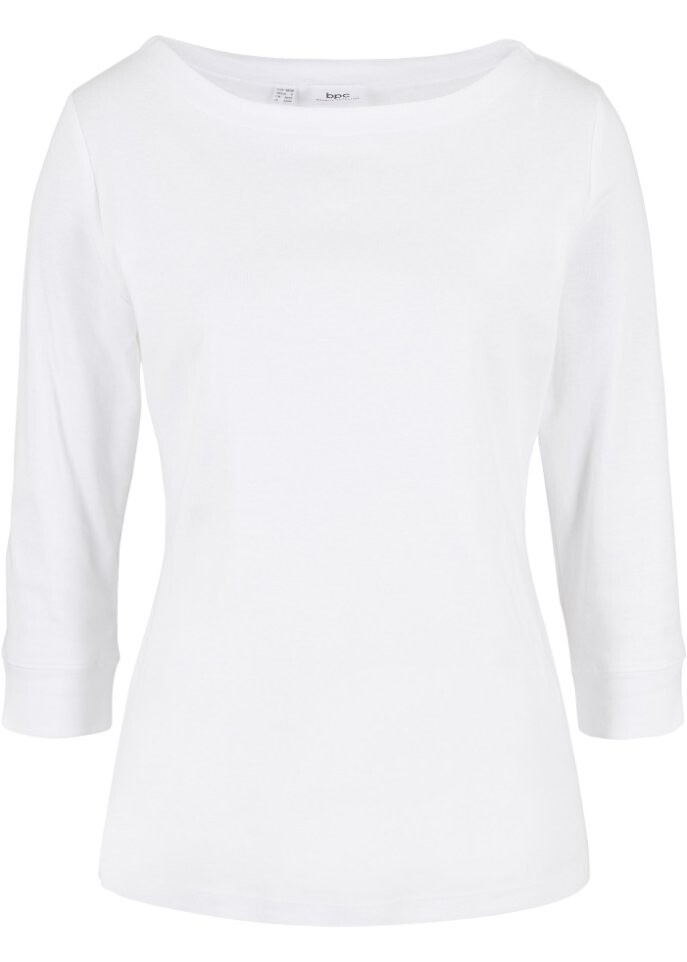 Рубашка-стрейч с вырезом-лодочкой Bpc Bonprix Collection, белый
Рубашка-стрейч с вырезом-лодочкой Bpc Bonprix Collection, белый