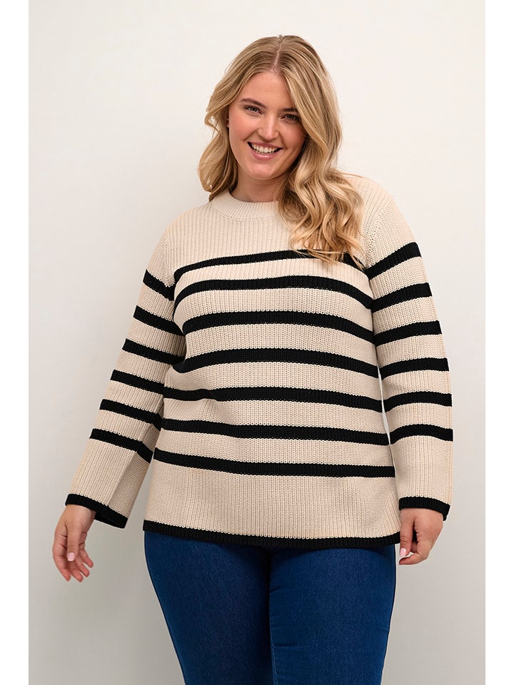 Свитер KAFFE curve, бежевый/черный
Свитер KAFFE curve, бежевый/черный