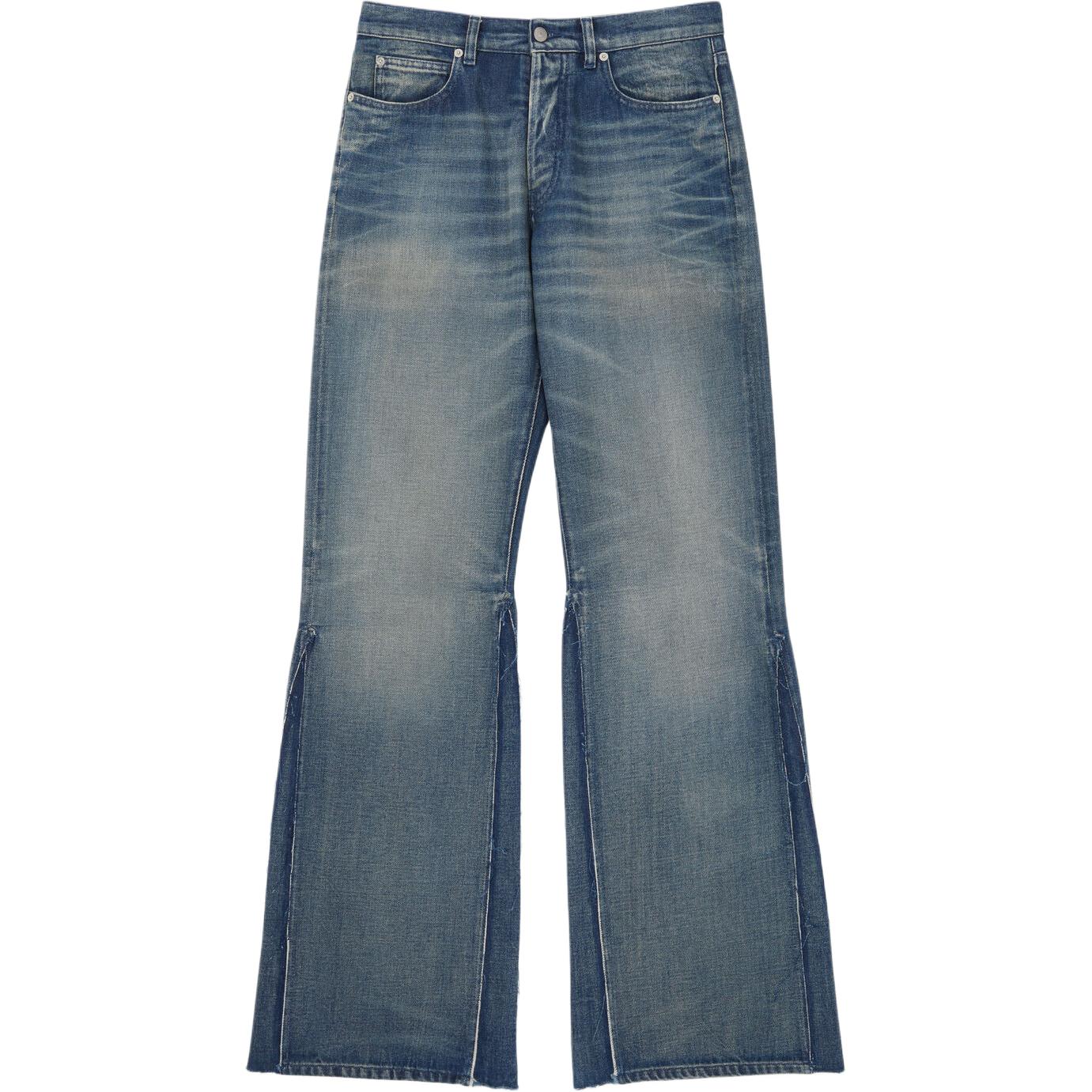 Джинсы с эффектом винтаж MM6 Maison Margiela, синий
Джинсы с эффектом винтаж MM6 Maison Margiela, синий