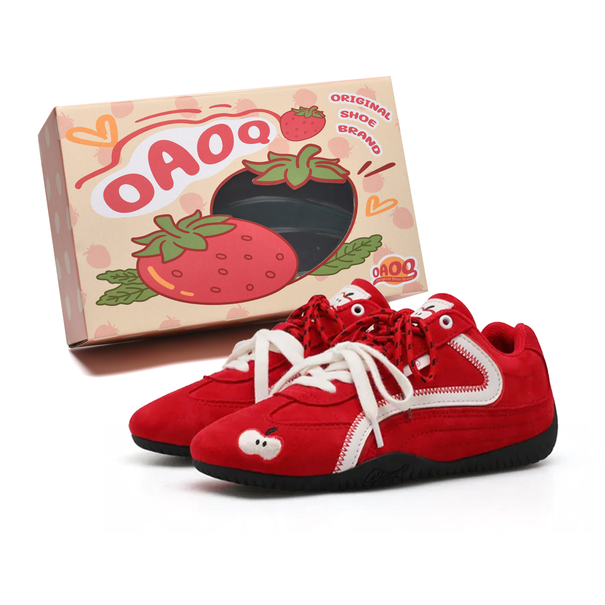 OAOQ Скользоустойчивые, износостойкие, легкие, дышащие низкие скейтерские кроссовки унисекс Red Apple, цвет Red Apple
OAOQ Скользоустойчивые, износостойкие, легкие, дышащие низкие скейтерские кроссовки унисекс Red Apple, цвет Red Apple