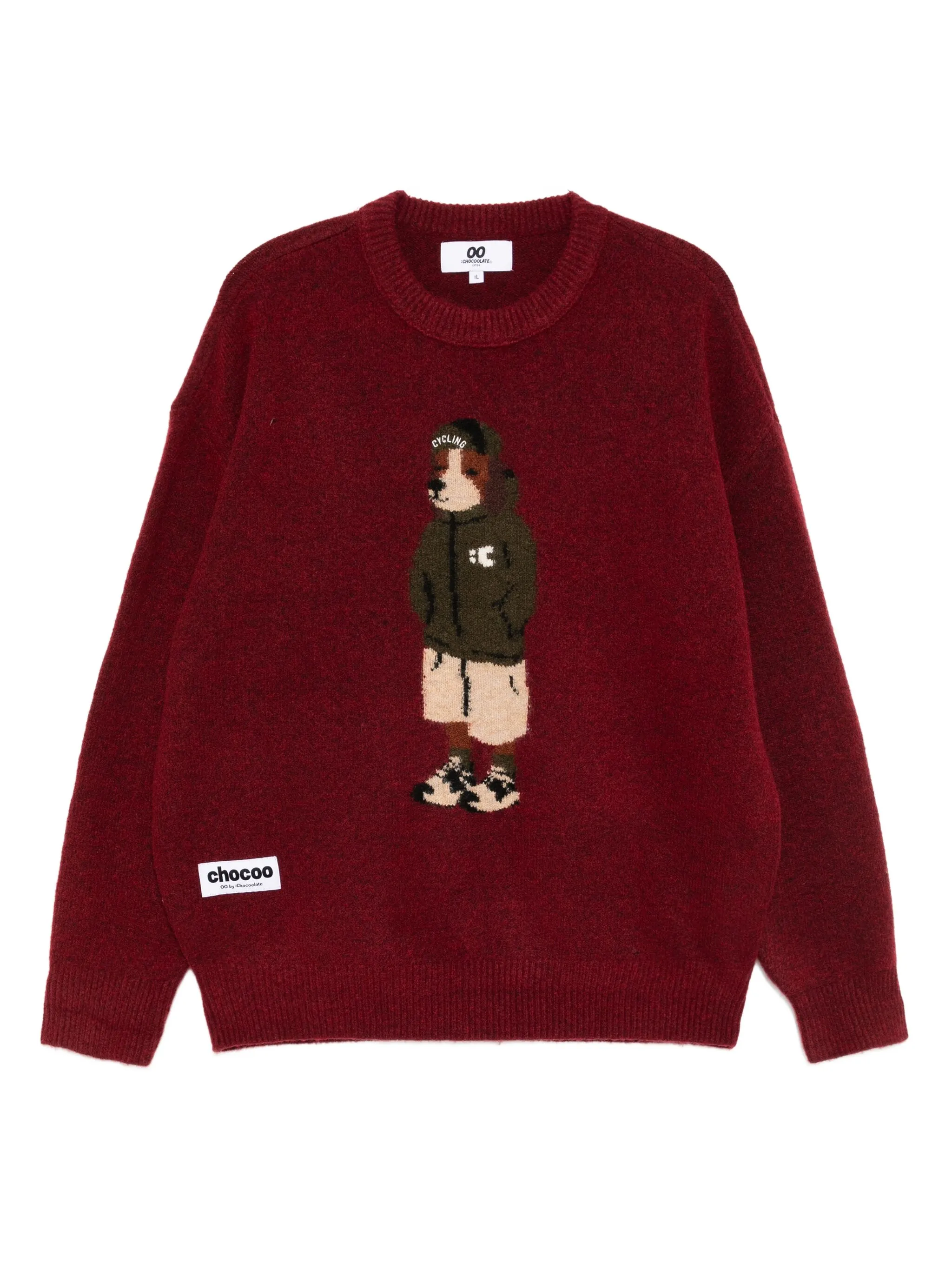 Джемпер с графичным принтом Chocoolate, красный
Джемпер с графичным принтом Chocoolate, красный