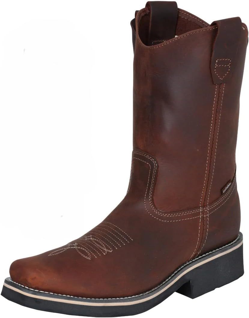 Мужские ботинки Crazy Leather, коричневые, из натуральной кожи, с квадратным носком Generic
Мужские ботинки Crazy Leather, коричневые, из натуральной кожи, с квадратным носком Generic