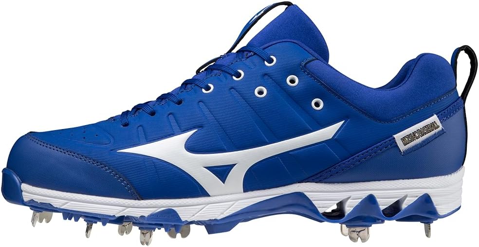Бейсбольные кроссовки Mizuno Men's 9-Spike Ambition 2, Royal-white 12
Бейсбольные кроссовки Mizuno Men's 9-Spike Ambition 2, Royal-white 12