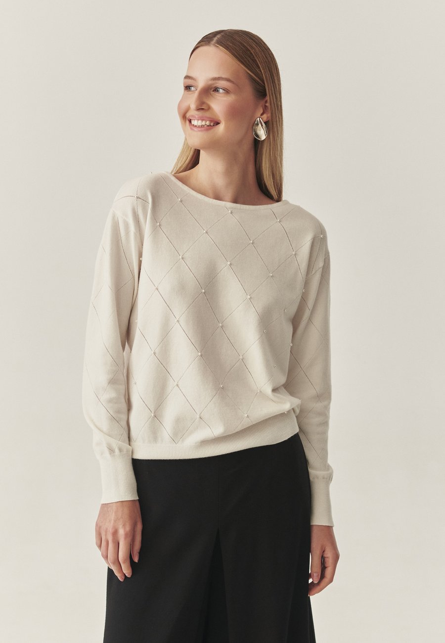 Джемпер TATUUM AZAKI, Cream White/Off-White
Джемпер TATUUM AZAKI, Cream White/Off-White