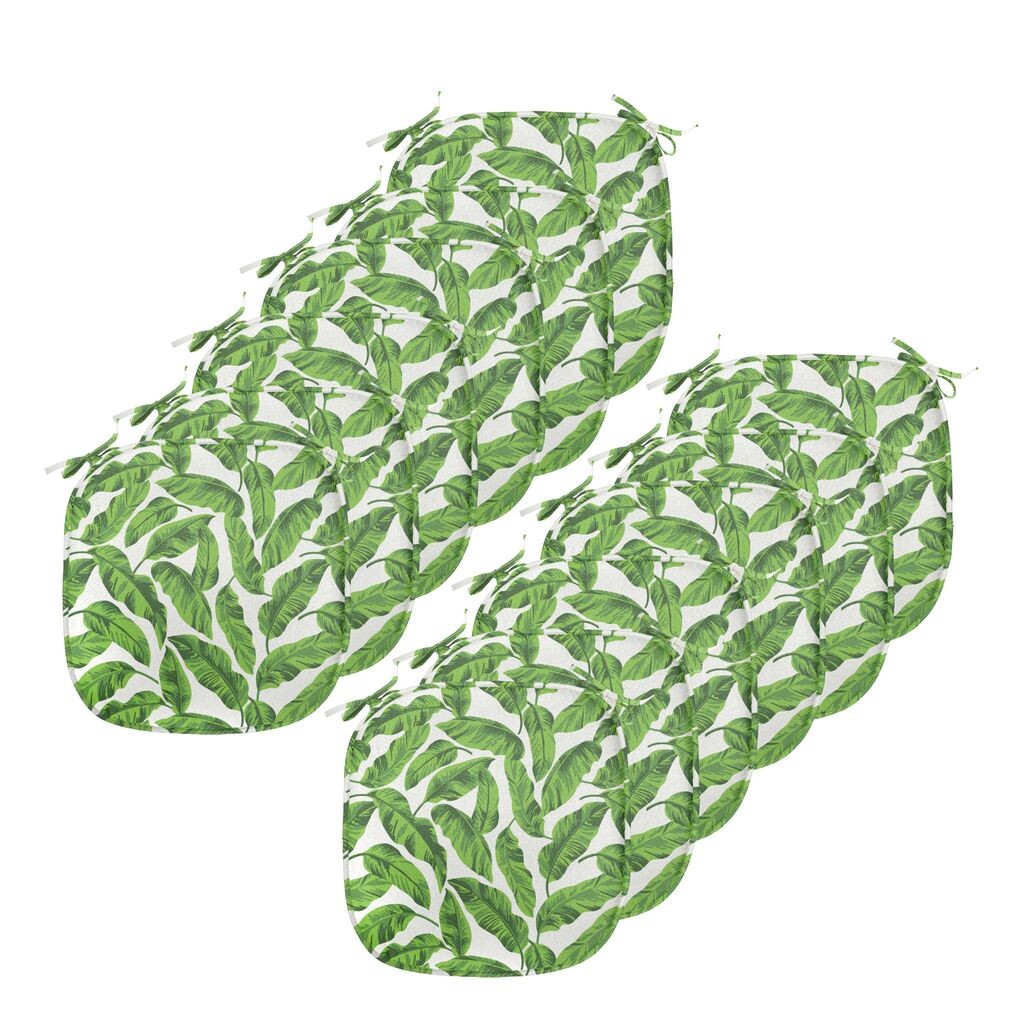 Подушки на обеденный стул ABAKUHAUS Banana Leaf, яркий зеленый натуральный, декоративная водонепроницаемая подушка с ремнями для кухонных сидений, 40 см x 40 см — упаковка из 12 шт., светло-зеленый белый
Подушки на обеденный стул ABAKUHAUS Banana Leaf, яркий зеленый натуральный, декоративная водонепроницаемая подушка с ремнями для кухонных сидений, 40 см x 40 см — упаковка из 12 шт., светло-зеленый белый