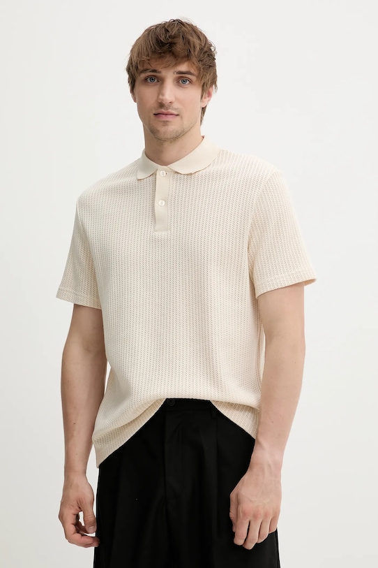 Хлопковая футболка SAJASE Samsoe Samsoe, бежевый
Хлопковая футболка SAJASE Samsoe Samsoe, бежевый