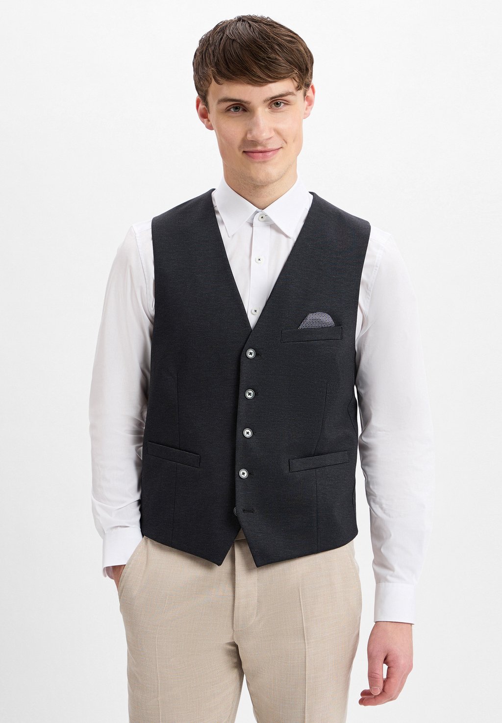 Жилет Suit waistcoat FINSHLEY & HARDING, антрацит
Жилет Suit waistcoat FINSHLEY & HARDING, антрацит