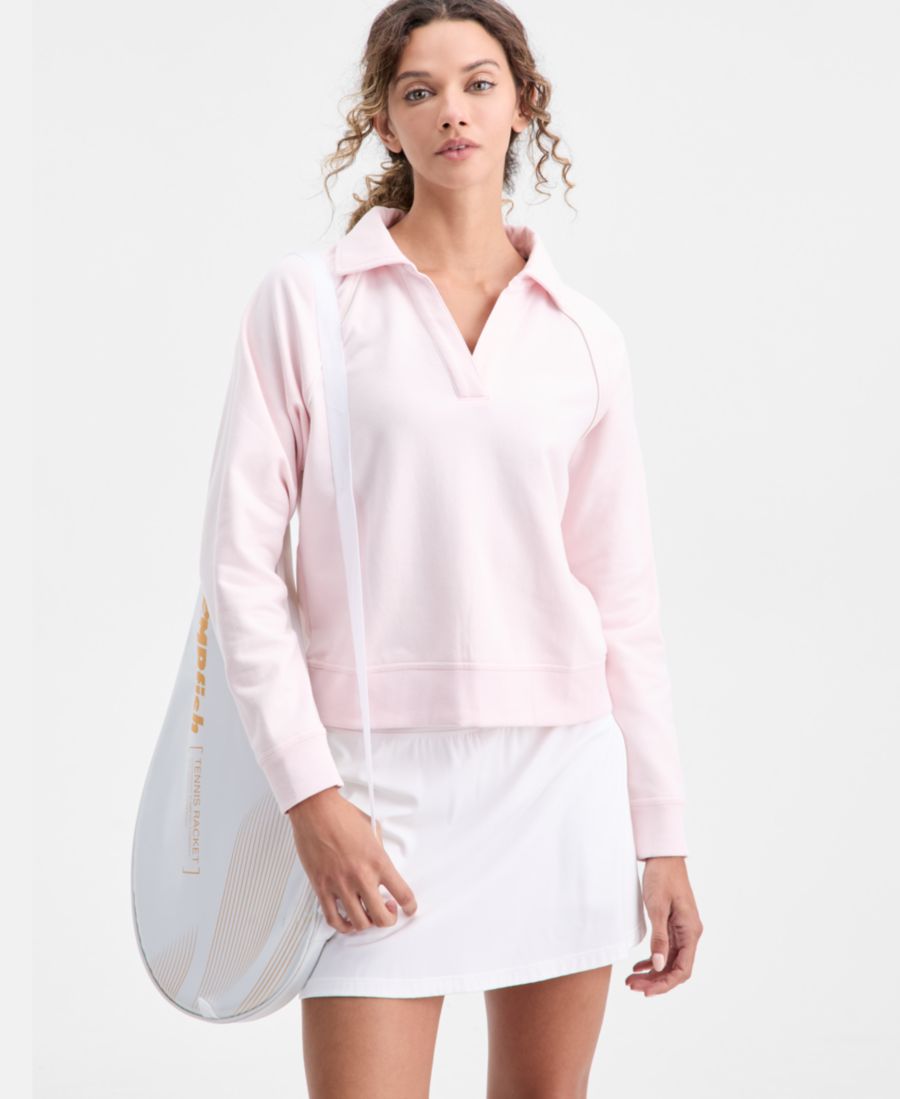 Женская блузка с воротником-стойкой ID Ideology, Chalk Pink
Женская блузка с воротником-стойкой ID Ideology, Chalk Pink