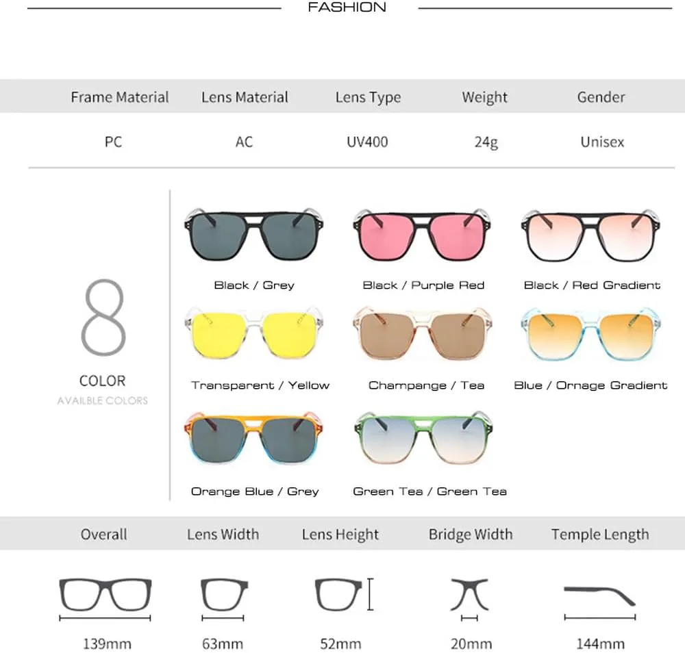 Солнцезащитные очки MUTYNE в стиле ретро с двойной перемычкой, модные женские очки, солнцезащитные очки UV400, трендовые мужские солнцезащитные очки, Champagne Tea
Солнцезащитные очки MUTYNE в стиле ретро с двойной перемычкой, модные женские очки, солнцезащитные очки UV400, трендовые мужские солнцезащитные очки, Champagne Tea