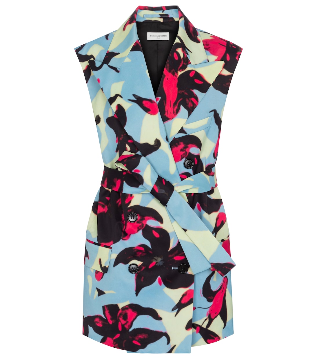 Цветочный блейзер Dries Van Noten, светло-синий
Цветочный блейзер Dries Van Noten, светло-синий