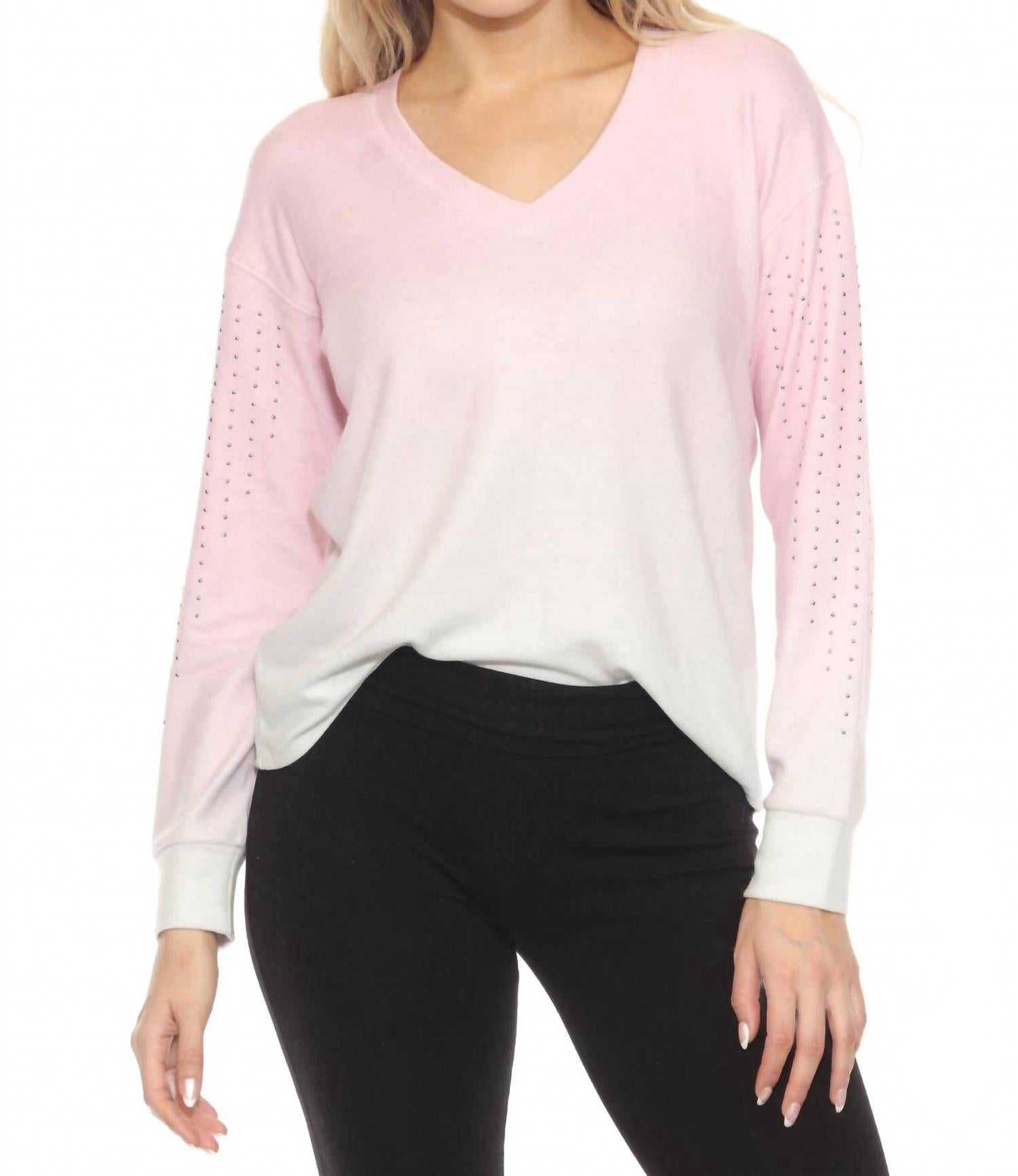 Женский топ с градиентом в пастельно-розовом цвете PJ Salvage
Женский топ с градиентом в пастельно-розовом цвете PJ Salvage