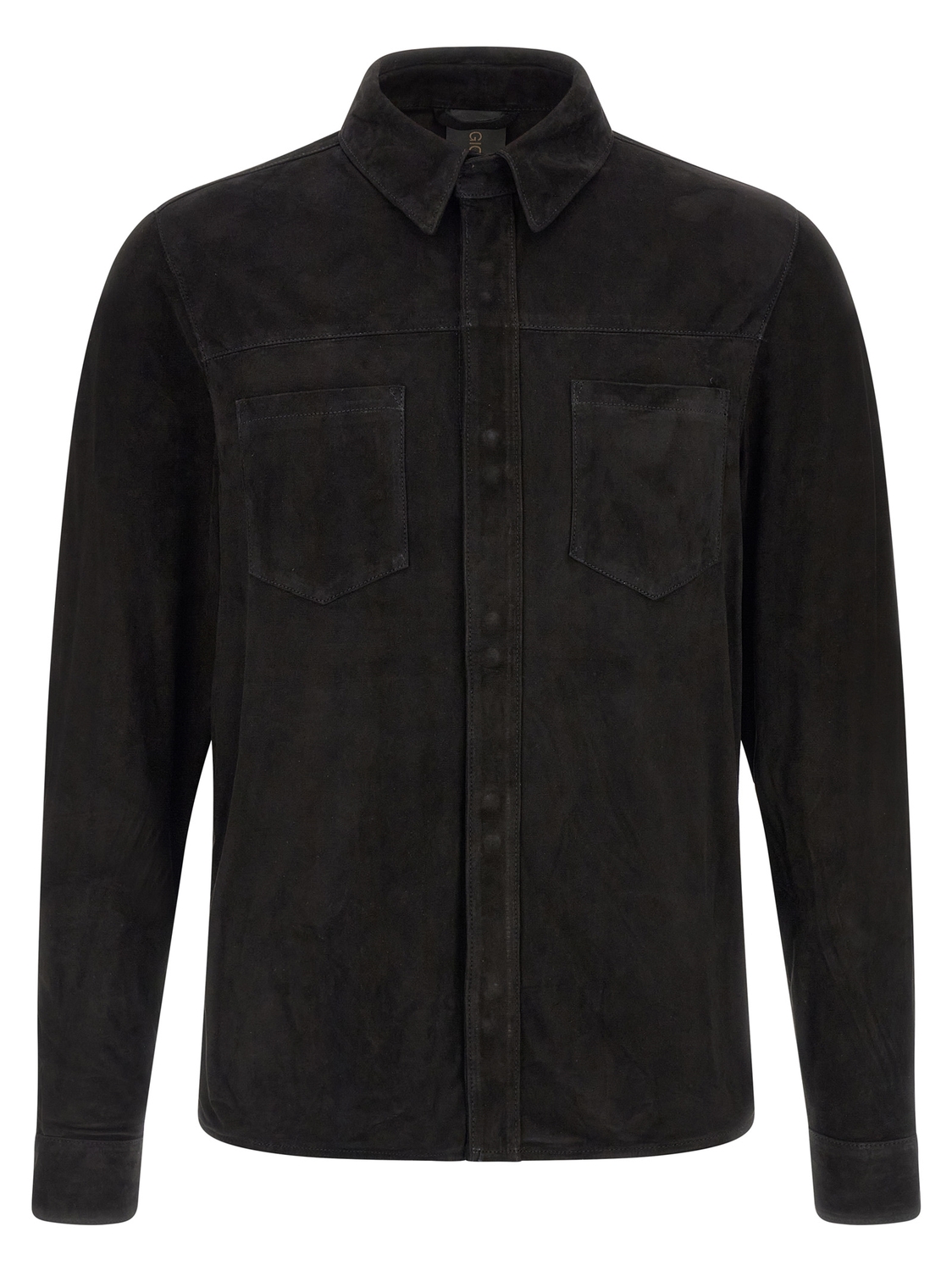 Замшевые перчатки-рубашка Giorgio Brato, черный
Замшевые перчатки-рубашка Giorgio Brato, черный