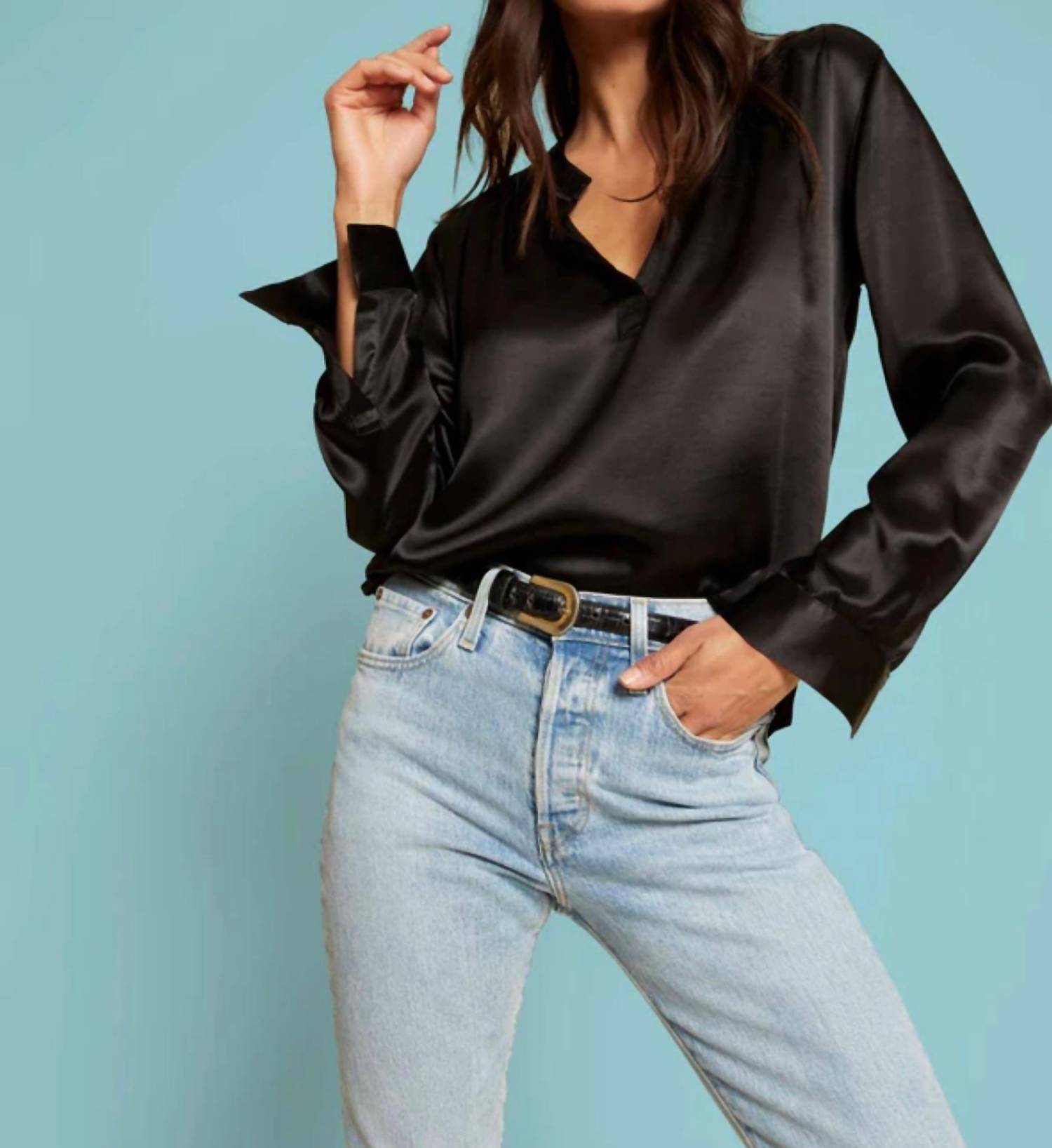 Блузка женская Nation LTD, черный
Блузка женская Nation LTD, черный