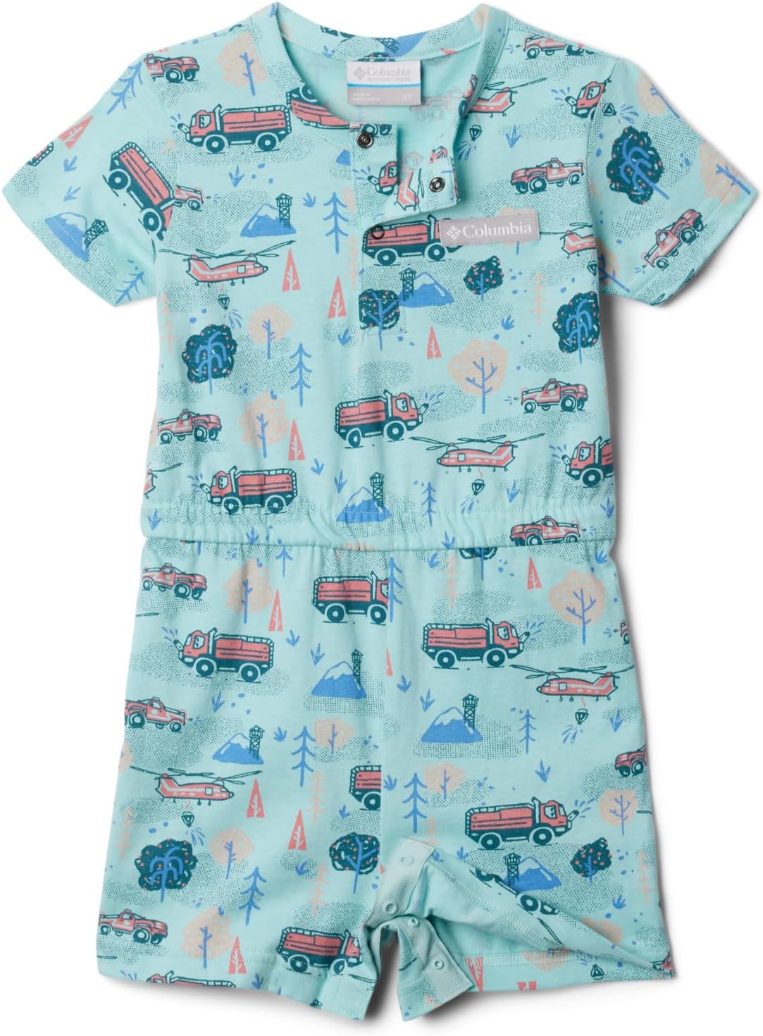 Columbia Unisex Baby Little Sur Playsuit, Spray Forestlove
Columbia Unisex Baby Little Sur Playsuit, Spray Forestlove