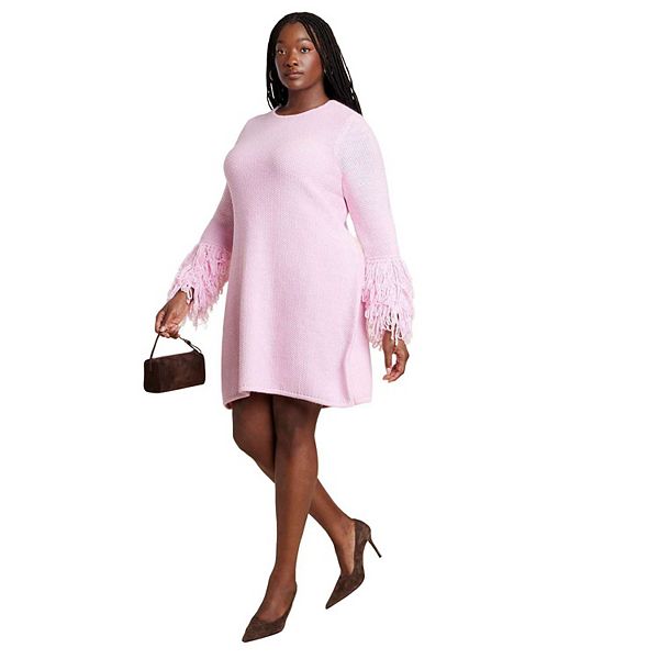 Женское платье мини с текстурированными рукавами plus size Eloquii
Женское платье мини с текстурированными рукавами plus size Eloquii