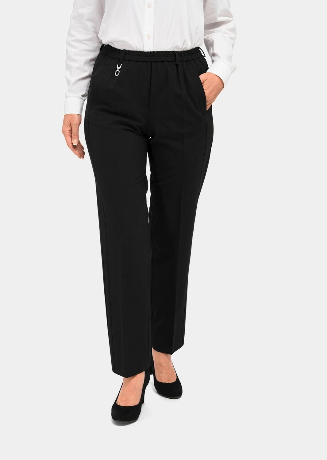 Брюки GOLDNER Trevira Schurwoll LOUISA, черный
Брюки GOLDNER Trevira Schurwoll LOUISA, черный